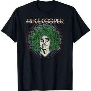 Alice Cooper Black Serpent Medusa  Tshirt